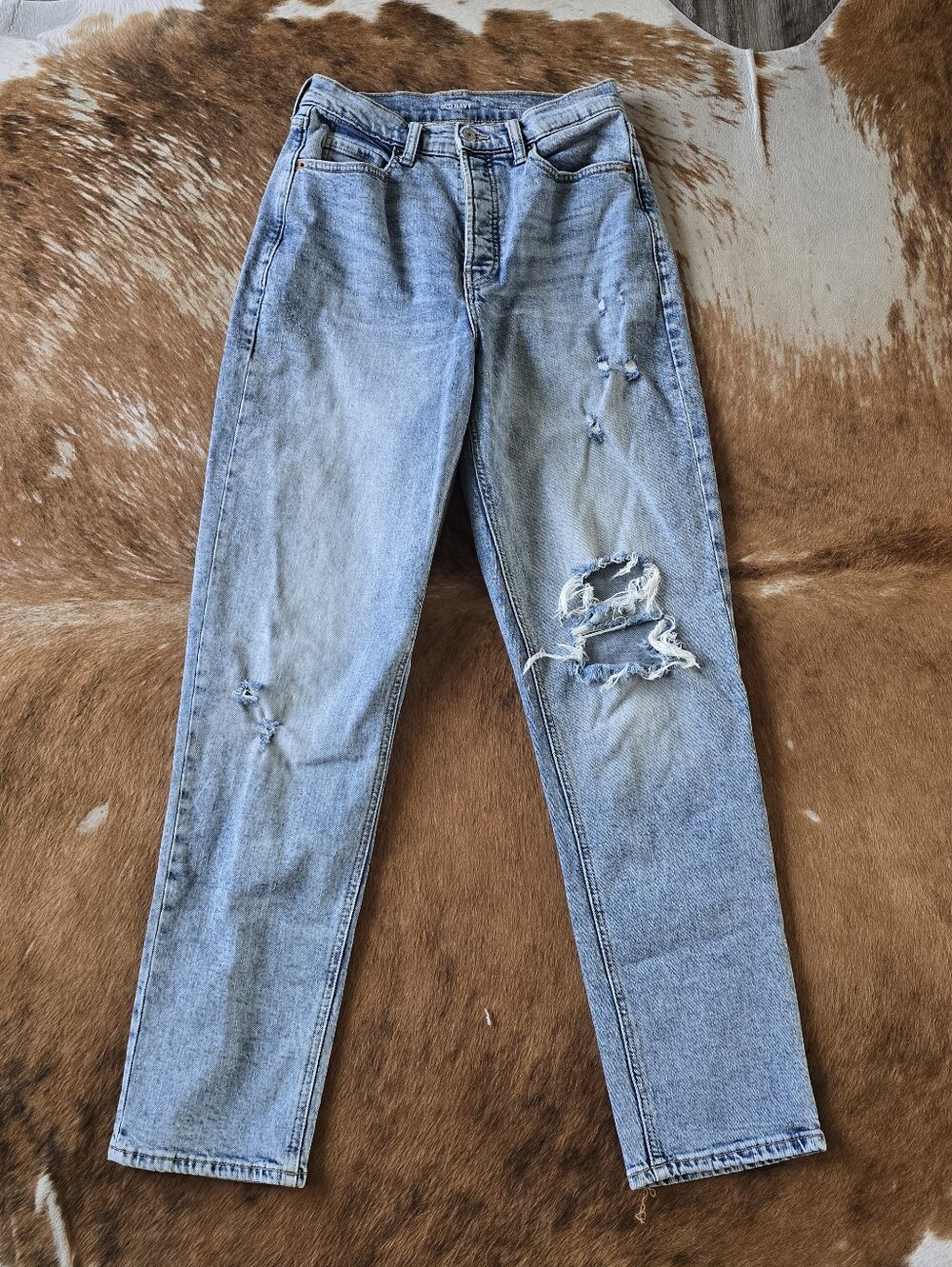 Old Navy Curvy Sky-Hi Straight Jeans
